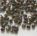 Zdjęcie - Fire Polish Luster - Transparent Green (LN00030) 3mm